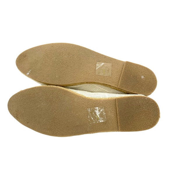 Jack Rogers Audrey Linen Flat Espadrille Shoes Size 8 - Picture 6 of 8